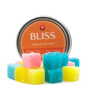 buy Tropical Bliss 375mg Gummies One bite-size away from paradise Each contains a precise dose of THC, coupled with a burst of mouthwatering..